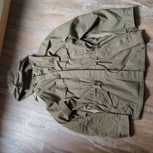 L.L. Bean Womens Hooded Ripstop Jacket